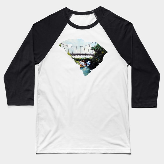 Day in the Park Baseball T-Shirt by Haptica